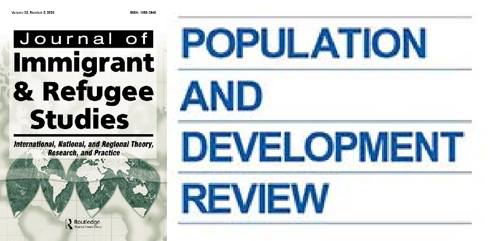 Journal covers and titles: Journal of Immigrant & Refugee Studies; Population and Development Review